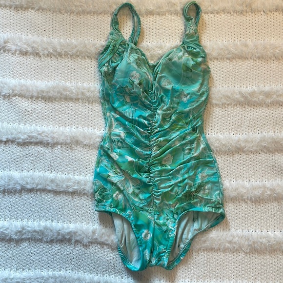 Paradise Bay One Piece swimsuit green - Picture 1 of 4